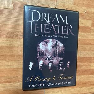 dream theater ドリーム・シアターA Passage to Toronto TORONTO,CANADA 03-25-2004/DVD メタル metal ブート