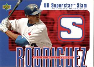 アレックス ロドリゲス ジャージーカード 2003 Upper Deck UD Superstar Slam Jerseys Alex Rodriguez A-rod