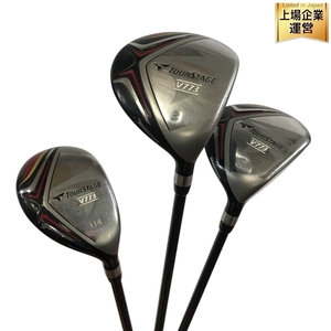 TOUR STAGE V773 5・3・U4 flex‐SR 3本 クラブセット 中古 T9464339