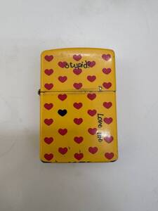 ☆★9959 ZIPPO ジッポ レモネード イエローハート XJAPAN HIDE コラボ HEADWAX コレクション 喫煙グッズ ライター 小物☆★