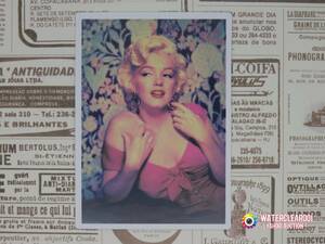 ★☆★21018-ExHS★☆★[MARILYN MONROE-STICKER] マリリン・モンロー