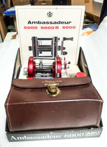 ♪♪ABU　Ambassadeur 6000　ケース付き　美品♪♪