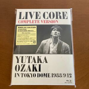 美品 尾崎豊 LIVE CORE 完全版 YUTAKA OZAKI IN TOKYO DOME 1988/9/12 Blu-ray Disk フォトブックレット付　スペシャルパッケージ仕様