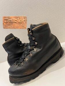 ★フランス製★Galibier★ガリビエール★JANNU★マウンテンブーツ★登山靴★レザー★ブラック★黒★41★25.5cm～26.0相当★ヴィンテージ★