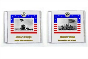 ★送料無料★ＣＤ「アメリカ軍歌集」２枚セット★☆第２次世界大戦時☆★