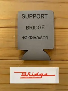 bridge ブリッジ クージー ステッカー ローカード LOWCARD送料込