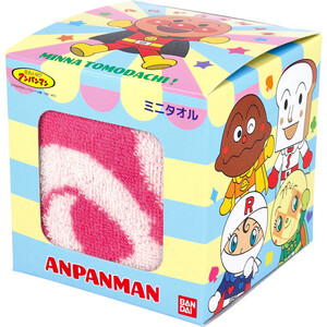 【まとめ買う】アンパンマン ミニタオル ドキンちゃんピンク 約25×25cm AP24051P 1枚入×3個セット