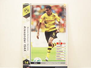 ■ WCCF 2017 EXTRA 白 アレクサンデル・イサク　Alexander Isak 1999 Sweden　Borussia Dortmund 17-18 Panini FOOTISTA