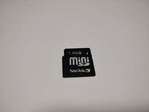 1GB　SanDisk　miniSDカード　メモリーカード　ミニSDカード