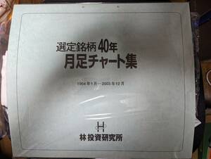 林投資研究所監修 選定銘柄40年月足チャート集 1964年1月～ 底型・天井型１１１例 FAI規格 月足 チャート集 林 輝太郎