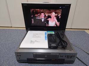 SONYソニー DV miniDVデッキ DHR-1000動作品 SONY製純正リモコン&ソニー純正電源ケーブル&SONYヘッドクリーナー&取扱説明書 2000年製 美品