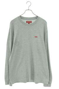 シュプリーム 23AW Small Box Logo L/S Tee サイズ:M スモールボックスロゴ長袖カットソー 中古 OM10