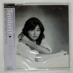 帯 国内盤 伊藤美奈子/テンダリー/CBS/SONY 28AH1461 LP