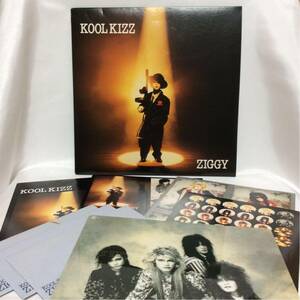 非売品 / ZIGGY / KOOL KIZZ / 予約特典レコードサイズジャケット・スペシャルレターキット / ジギー / 1990 /