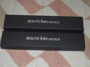 ROUTE INN HOTELS　扇子　２種類セット　一応未使用品