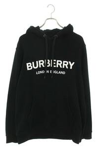 バーバリー Burberry 8009509 サイズ:L ロゴプリントプルオーバーパーカー 中古 OM10