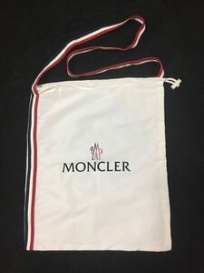 【非売品 新品 未使用】MONCLER モンクレール 保存袋 巾着袋 ショルダー 付属品