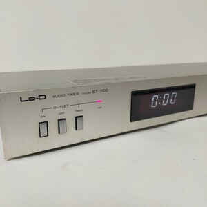 ★通電確認のみ★　日立　HITACHI　Lo-D ET-1100 オーディオタイマー