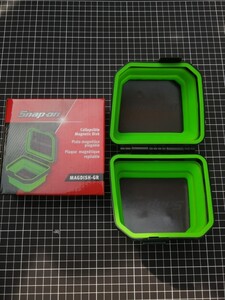 スナップオン MAGDISH マグディッシュ　グリーン マグネット トレイ 小物入れ Snap-on