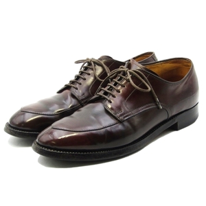 Alden オールデン US7.5C 25.5cm Vチップシューズ 54321 シェルコードバン Algonquin Ox オックスフォード バーガンディ 10007438