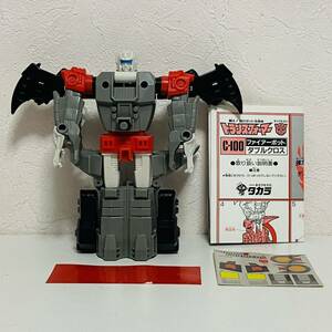 【中古品】タカラ 戦え！超ロボット生命体 トランスフォーマー サイバトロン C-100 ファイアーボット 火炎攻撃員 ダブルクロス フィギュア