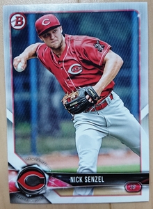 ★NICK SENZEL BOWMAN PROSPECT 2018 #BP120 MLB メジャーリーグ ニック センゼル CINCINNATI REDS シンシナティ レッズ