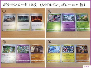 ■□■□ 美品 ポケモンカード 合計１２枚 マグマの滝壷 シビルドン ゴローニャ / ポケットモンスター ポケカ □■□■ 発送 定形郵便 94円