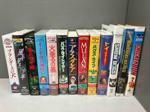 VHS ビデオ 13本セット アニメ ディズニー ジブリ 風をみた少年 劇場版 フランダースの犬 SNOW DOGS HOMEWARD BOUND II 奇跡の旅 輸入版 他