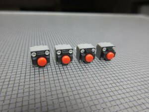 Kailh ミュートマイクロスイッチ マウスボタン 4個セット