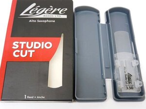 ※送料無料※ 3番 Legere レジェール ■ アルトサックスリード Studio Cut スタジオカット 3.50 □7A