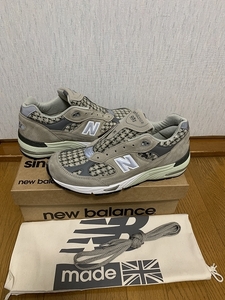 27.5 新品 New Balance M991HT ニューバランス ハリスツイード Harris Tweed