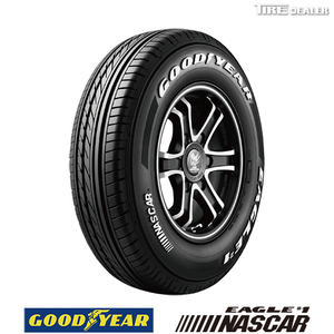 グッドイヤー 215/65R16C 109/107R GOODYEAR EAGLE #1 NASCAR ナスカー ホワイトレター サマータイヤ 4本セット