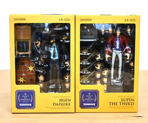 QY1-70【未開封品】ルパン三世 LEGACY OF REVOLTECH レガシーOFリボルテック LUPIN 次元大介 JIGEN LR-025 LR-026 2点セット フィギュア