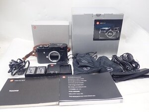 Leica ライカ M-P typ 240 ブラックペイント レンジファインダー式デジタルカメラ ボディ 元箱/説明書付 ¶ 70732-1