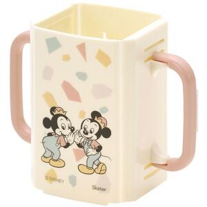 ミッキー 折りたたみ紙パック飲料ホルダー 離乳用品 ミッキー＆フレンズレトロ ディズニー Disney スケーター