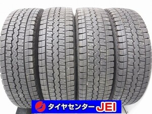 165R13 8PR 8.5分山 ダンロップ ウィンターマックスSV01 2020年製 中古スタッドレスタイヤ【4本セット】送料無料(AS13-3070）