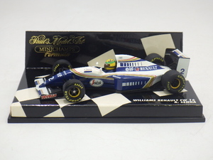 h4B071Z1 ミニチャンプス 1/43 ウィリアムズ ルノー FW16 アイルトン・セナ