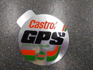 未使用／カストロール　Castrol　ステッカー　GPS　クリックポスト