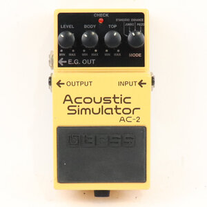 【中古】 アコースティックシミュレーター エフェクター BOSS AC-2 Acoustic Simulator ギターエフェクター