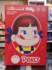 BE@RBRICK POTR Peko 100% & 400% メディコムトイ ベアブリック ペコちゃん 不二家 