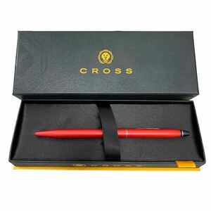 CROSS クロス ボールペン ノック式　レッド　文房具　2964