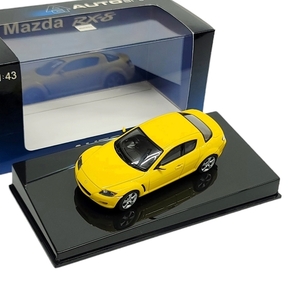 HE453 オートアート AutoArt 1/43 Mazda マツダ RX-8 Lightning Yellow ライトニングイエロー 55921 ミニカー /51