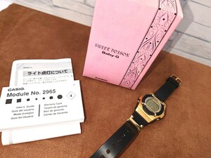 25772【CASIO：Baby-G】 カシオ ベビーＧ　SWEET POISON　MSG-164CG　G-ms　◆稼働現状品