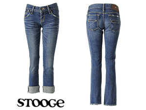 SALE 値下げ♪新品♪STOOGe/ストゥージ スリムクロップドデニムP 23♪moussy♪