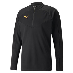 ★PUMA/プーマ★新品　XL　INDIVIDUALFINAL 1/4 ジップトップ　トレーニング トップス　プーマブラック