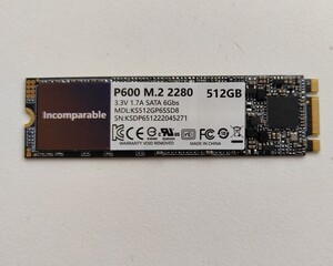 ssd m.2 2280 ngff 512gb 新品