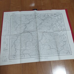 二本木 昭和12年発行 昭和12年測図 三重県津市白山町二本木 戦前古地図 1/万 大日本帝国陸地測量部 国土地理院 古書和書PF1 