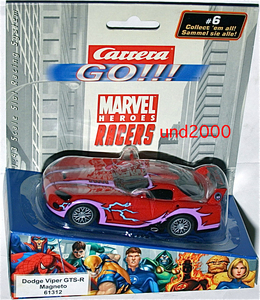 カレラGO!!! マーベル マグニートー 1/43 ダッジ バイパー GTS-R スロットカー Marvel Magneto Dodge Viper Carrera Slot Car X-Men X-メン