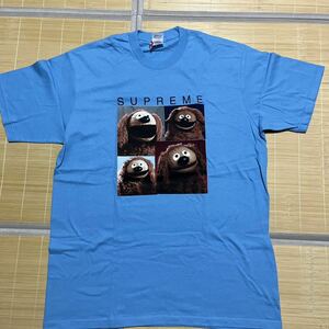 24ss Supreme Rowlf Tee Bright Blue 青色　MUPPETS tシャツ L