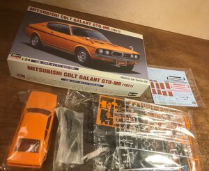 BA2139■送料込■Hasegawa 三菱 コルト ギャラン GTO-MR 1971 1:24 プラモデル 模型 ミニカー レトロ 314g●未使用品/くATら